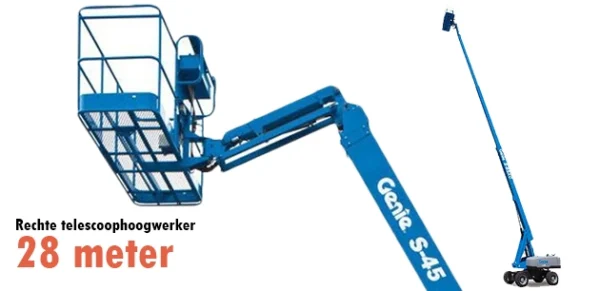 28 meter telescoop hoogwerker